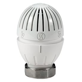 Giacomini Thermostatkopf R470H M 30 x 1,5, mit Flüssigkeitsfühler und Frostschutzsicherung, weiß