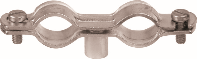 GOK Aufschraubschelle 4-8 mm, verzinkt, doppelt, Metall