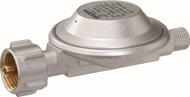 GOK Niederdruckregler Typ EN-61 KLF x G 1/4 LH-KN, 50 mbar, 1,5 kg/h, gerade