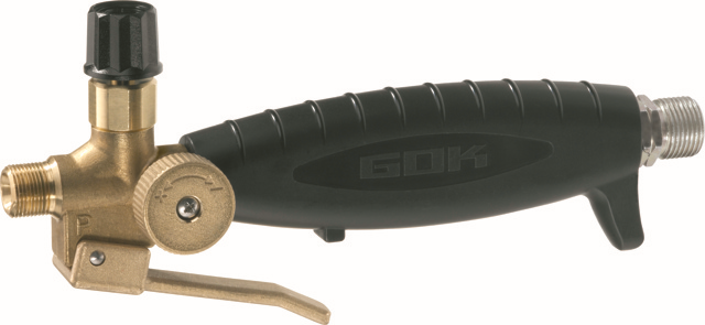 GOK Handbrennergriff Typ 099 AG G 3/8 KN für Verbindungsrohr