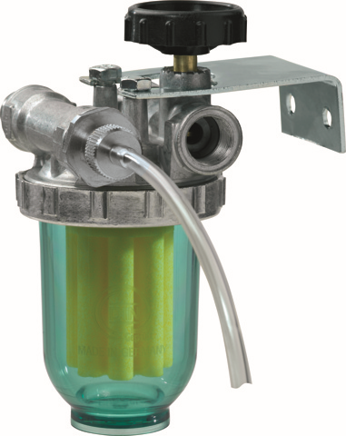 GOK Einstrang-Ölfilter Typ 500ERAZ IG G 3/8xAG G 3/8 KN, Siku 70 µm
