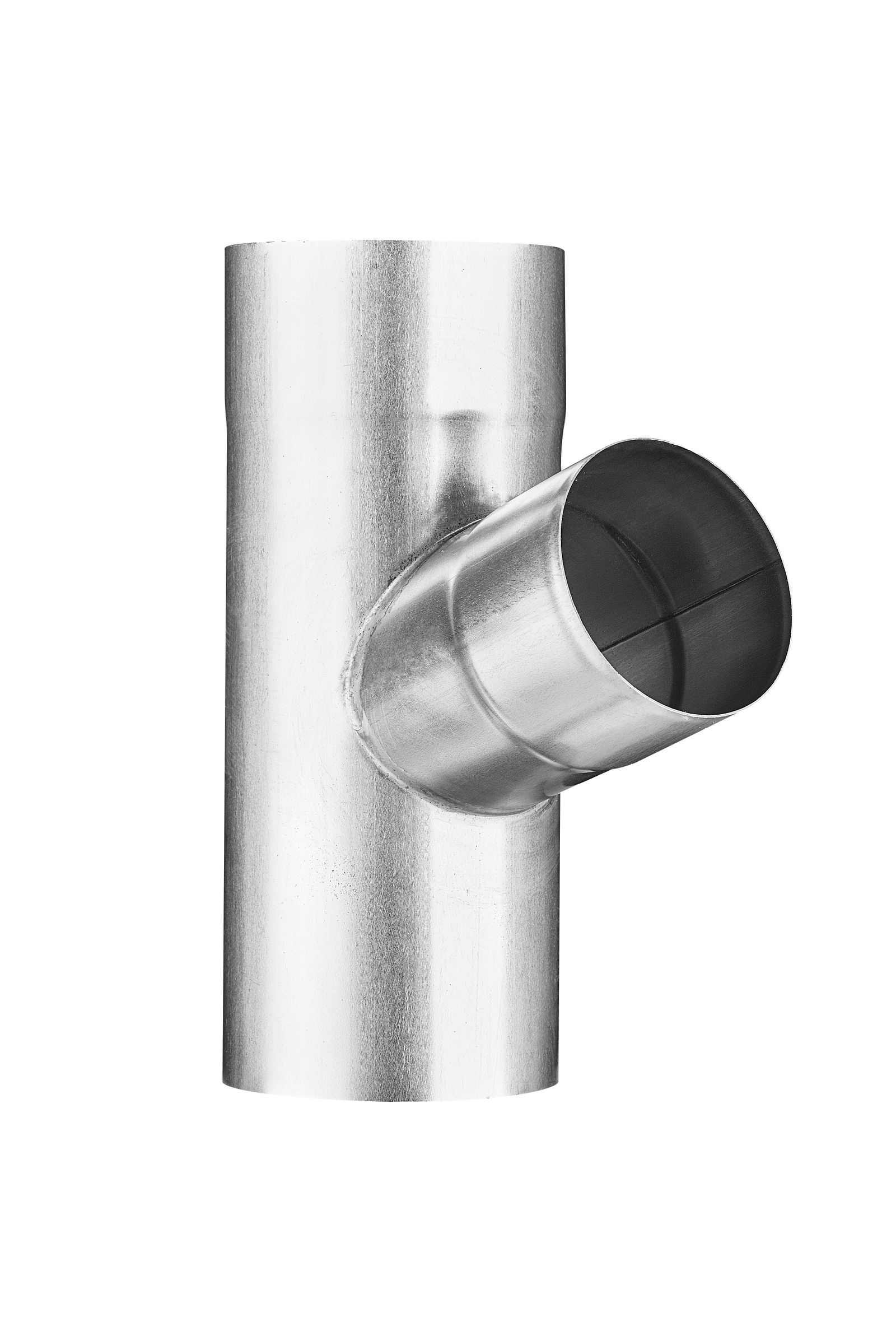 Grömo Zink-Fallrohrabzweig 72°, 120/100 mm