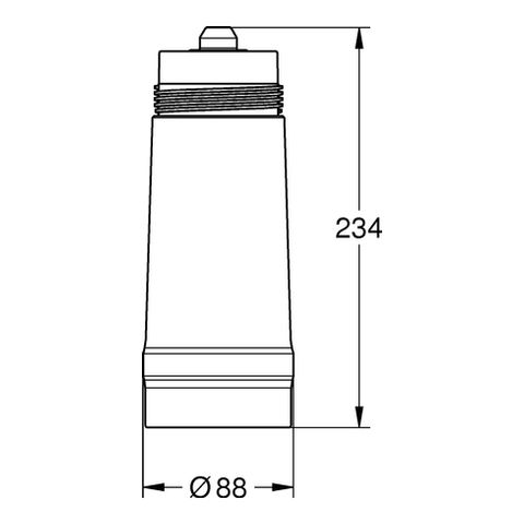 GROHE Austauschfilter Blue S-Size, Kapazität 600 l
