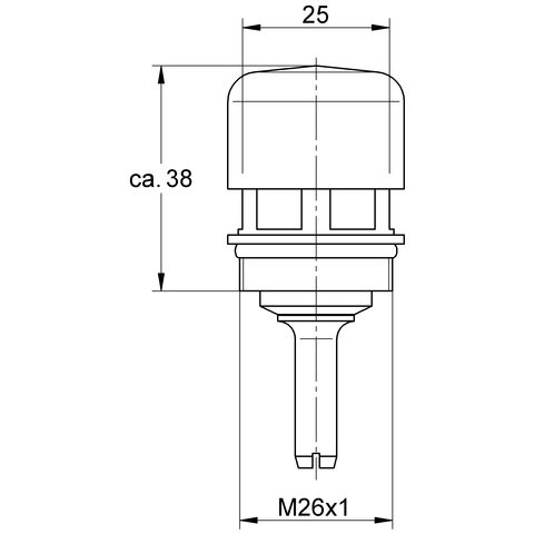 GROHE Aufputz-Umstellung 440028 für Eichelberg Armaturen bis BJ 1997 chrom