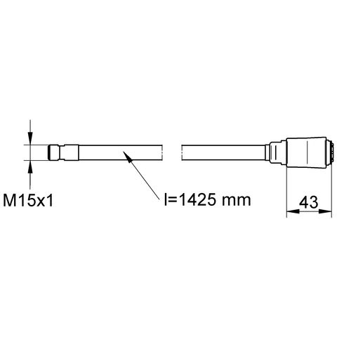 GROHE Mousseurauslauf 440444 für Eichelberg Chicco Küchenarmatur ND chrom