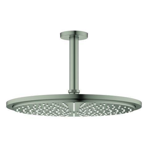 GROHE Kopfbrauseset Rainshower Cosmopolitan Deckenanschluss 14,2cm, satin steel
