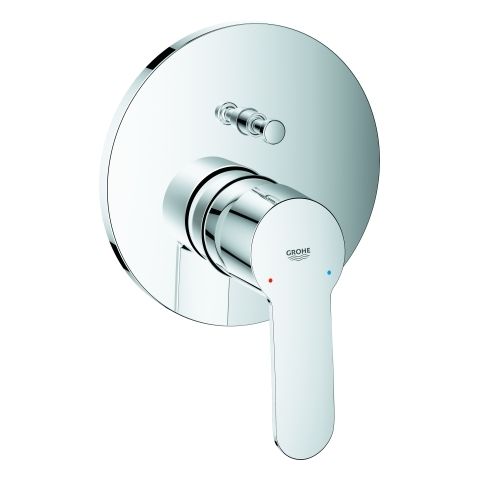 GROHE Fertigmontageset Eurostyle Cosmopolitan UP-Wannen-Einhebelmischer, chrom