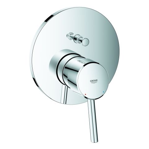 GROHE Fertigmontageset Concetto UP-Wannen-Einhebelmischer, chrom