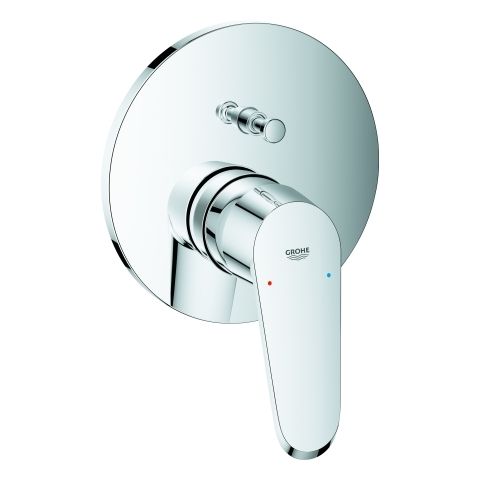 GROHE Fertigmontageset Eurodisc Cosmopolitan UP-Wannenarmatur, chrom