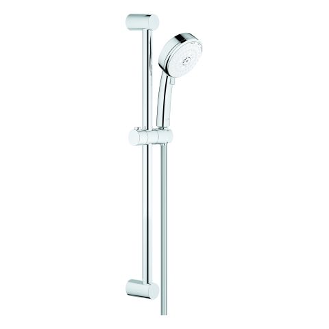GROHE Brausegarnitur Tempesta Cosmopolitan 100 Brausestange 60cm, 3 Strahlarten, chrom