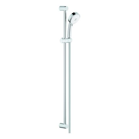 GROHE Brausegarnitur Tempesta Cosmopolitan 100 Brausestange 90cm, 3 Strahlarten, chrom
