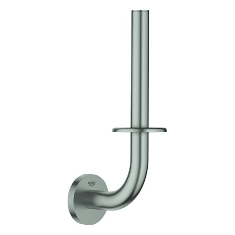 GROHE WC-Reservepapierhalter Essentials Wandmontage, verdeckte Befestigung, supersteel