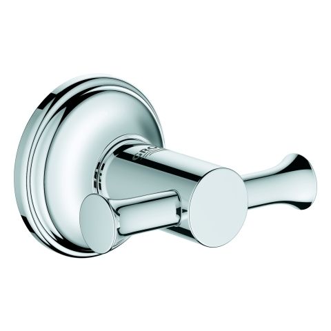 GROHE Bademantelhaken Essentials Authentic verdeckte Befestigung, chrom
