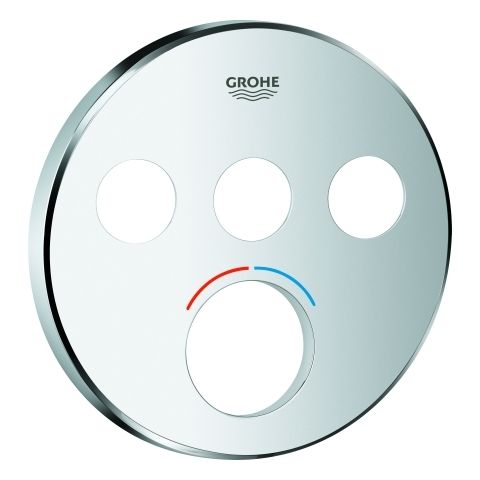 GROHE Rosette 46993 rund für SmartControl UP-Mischer 3ASV chrom | 16309020