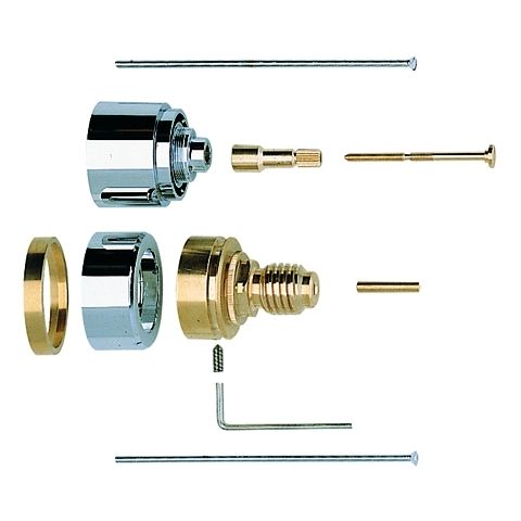 GROHE Verläng.-set Automatic 2000 47172 Griff ohne Spartaste 1/2" 27,5mm chrom