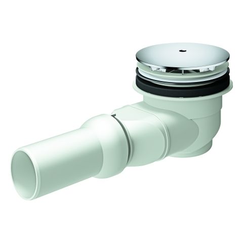 GROHE Ablaufgarnitur Universal Ø 11,2 cm, Abgang waagerecht, chrom