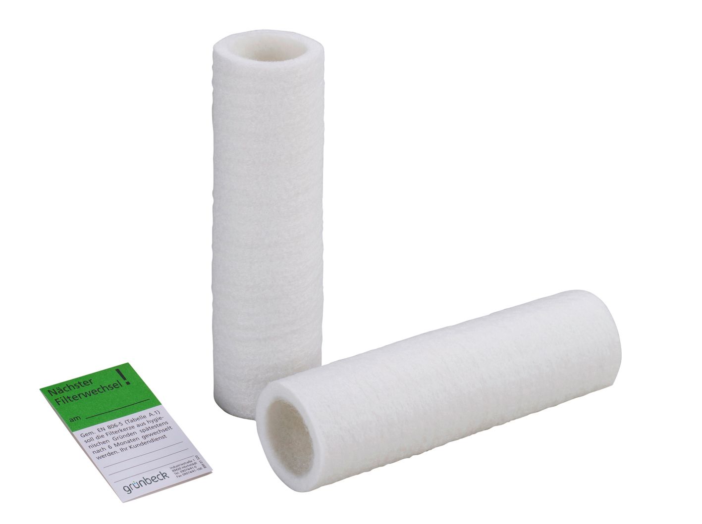 Grünbeck Ersatzfilterkerze EFK 80 µm Gr. 1 ohne Schutzglocke, 2er-Pack