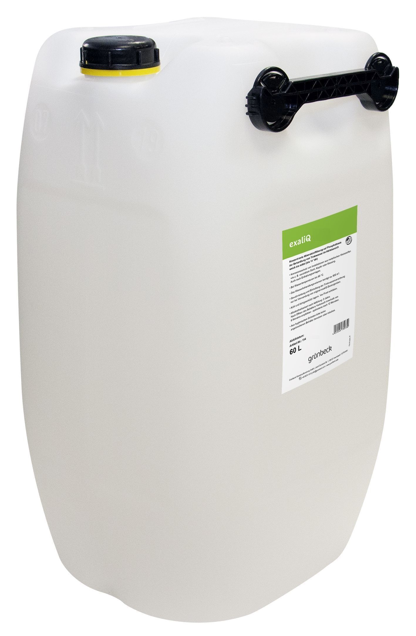 Grünbeck Mineralstofflösung exaliQ neutra, 60 Liter, Kanister
