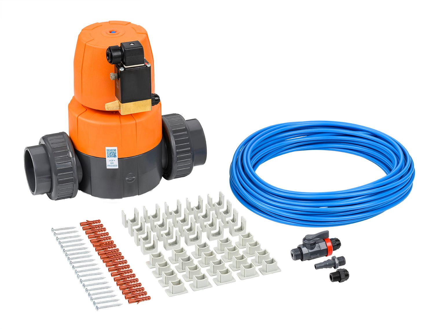 GB PVC-Membranventil DN 50, 24V/DC