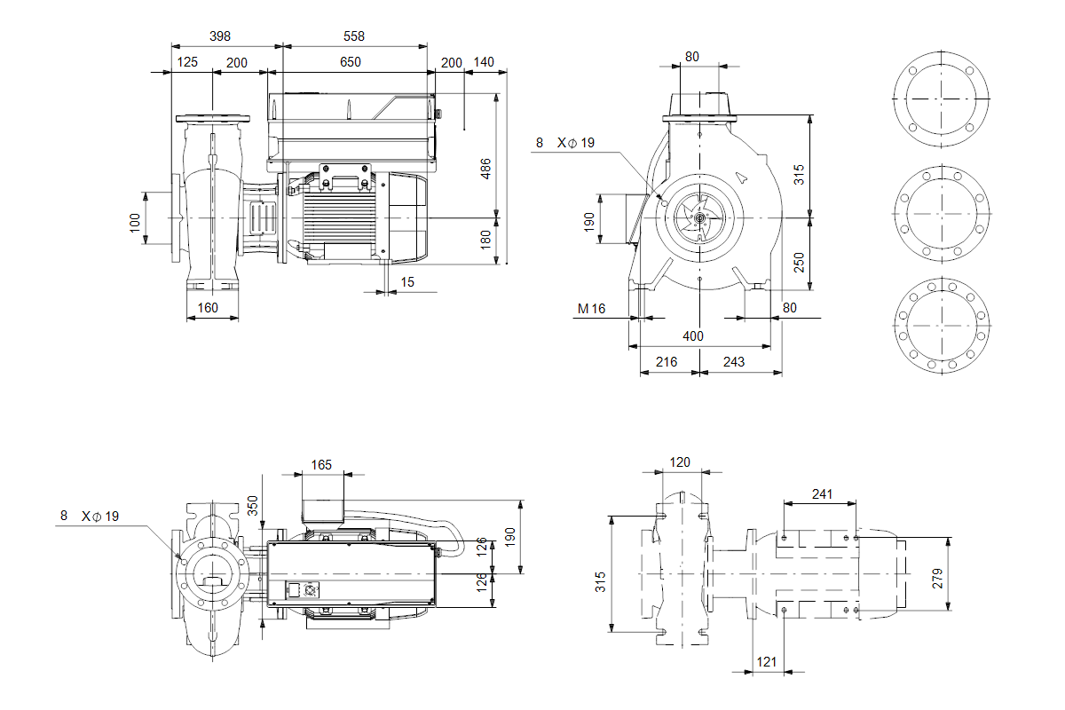 Grundfos   98396379   CME15 1 A R A V AQQV SADN 3x400V 2,2kW