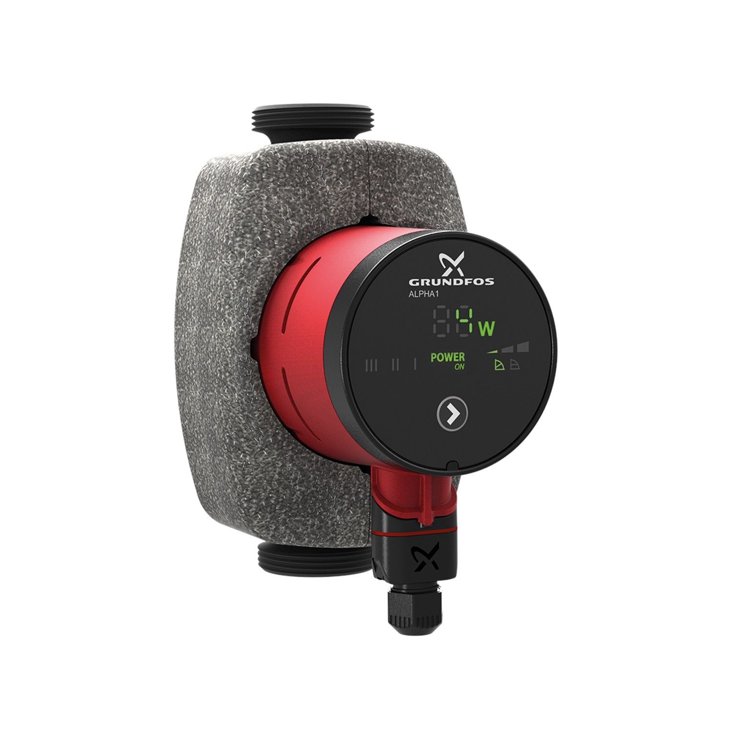 Grundfos Hocheffizienz-Umwälzpumpe Alpha1 25-40, G 1 12, 180 mm, PN 10, 230 V