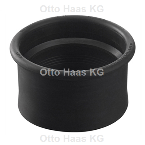 HAAS Rollfix-Verbinder DN 70, EPDM, schwarz, für HT/KG Rohre
