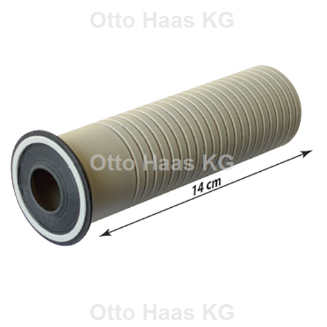 HAAS Set OHA Dichtfix Long 14 cm, 1/2", grau, Abdichtungshülse nach DIN 18534