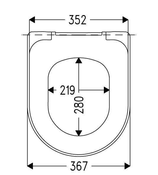 HARO WC-Sitz Spring weiß, Scharniere Edelstahl, FastFixmutter, 2-Punkt