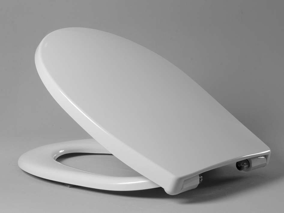 HARO WC-Sitz Passat Scharniere Edelstahl, Fastfixmutter, Exzenter, pergamon