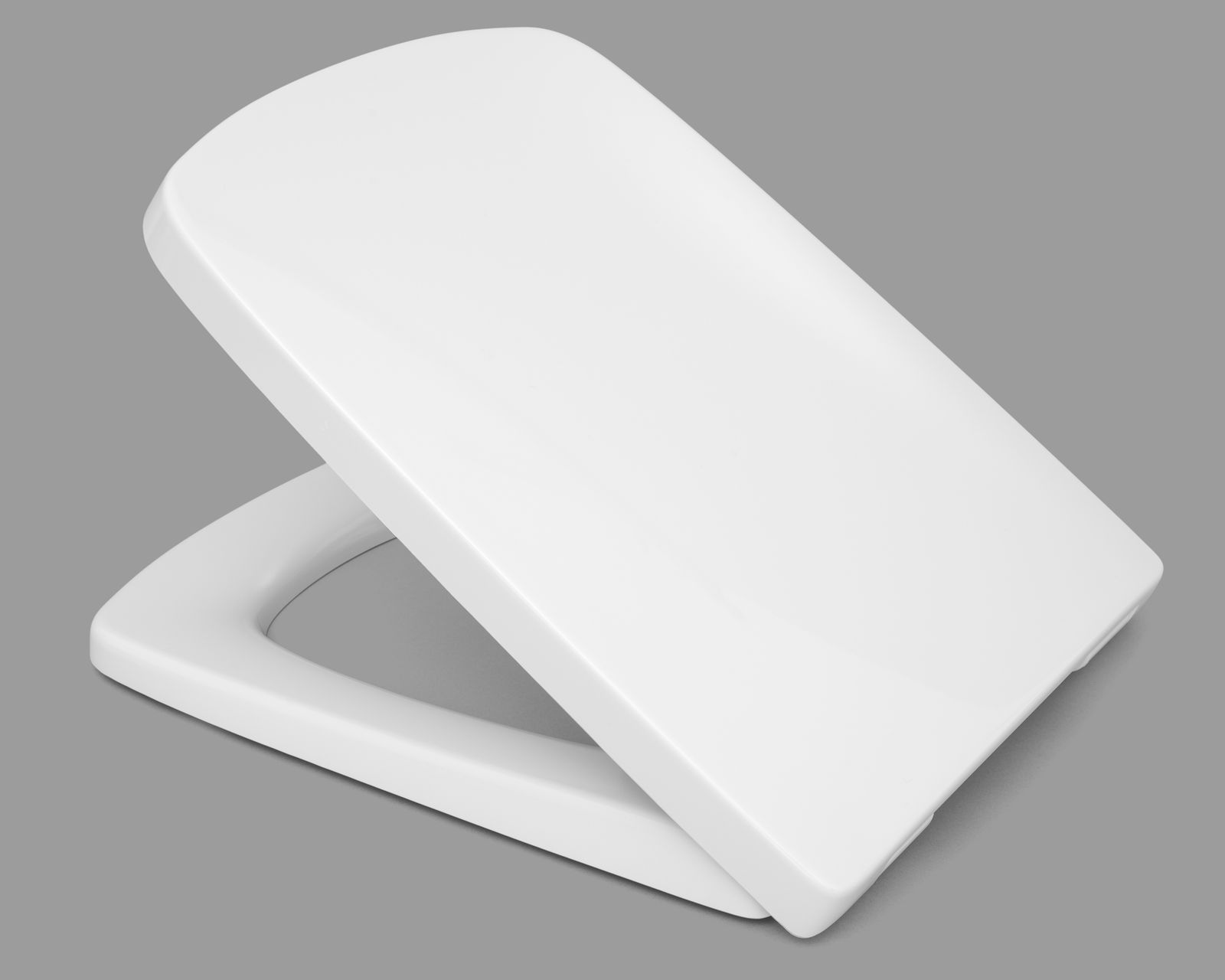 HARO WC-Sitz Pele SoftClose Premium weiß, Scharniere Edelstahl, Klappdübel, Schlitzscheibe