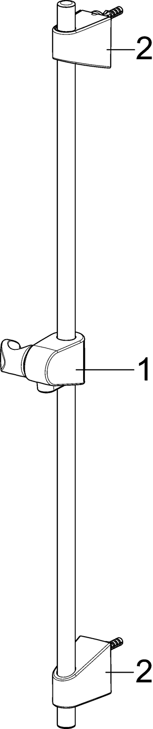 HANSA Waschtisch-Einhebelmischer HANSAPOLO XL mit Ablaufgarnitur, Ausladung 110 mm, chrom
