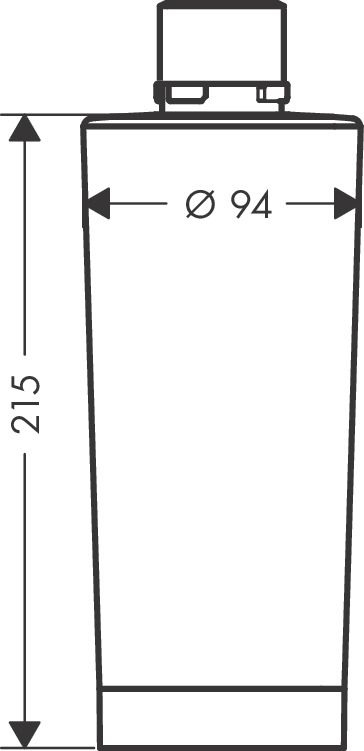 hansgrohe Mineralisierung Filterkapazität 300 l, mit Filter Life