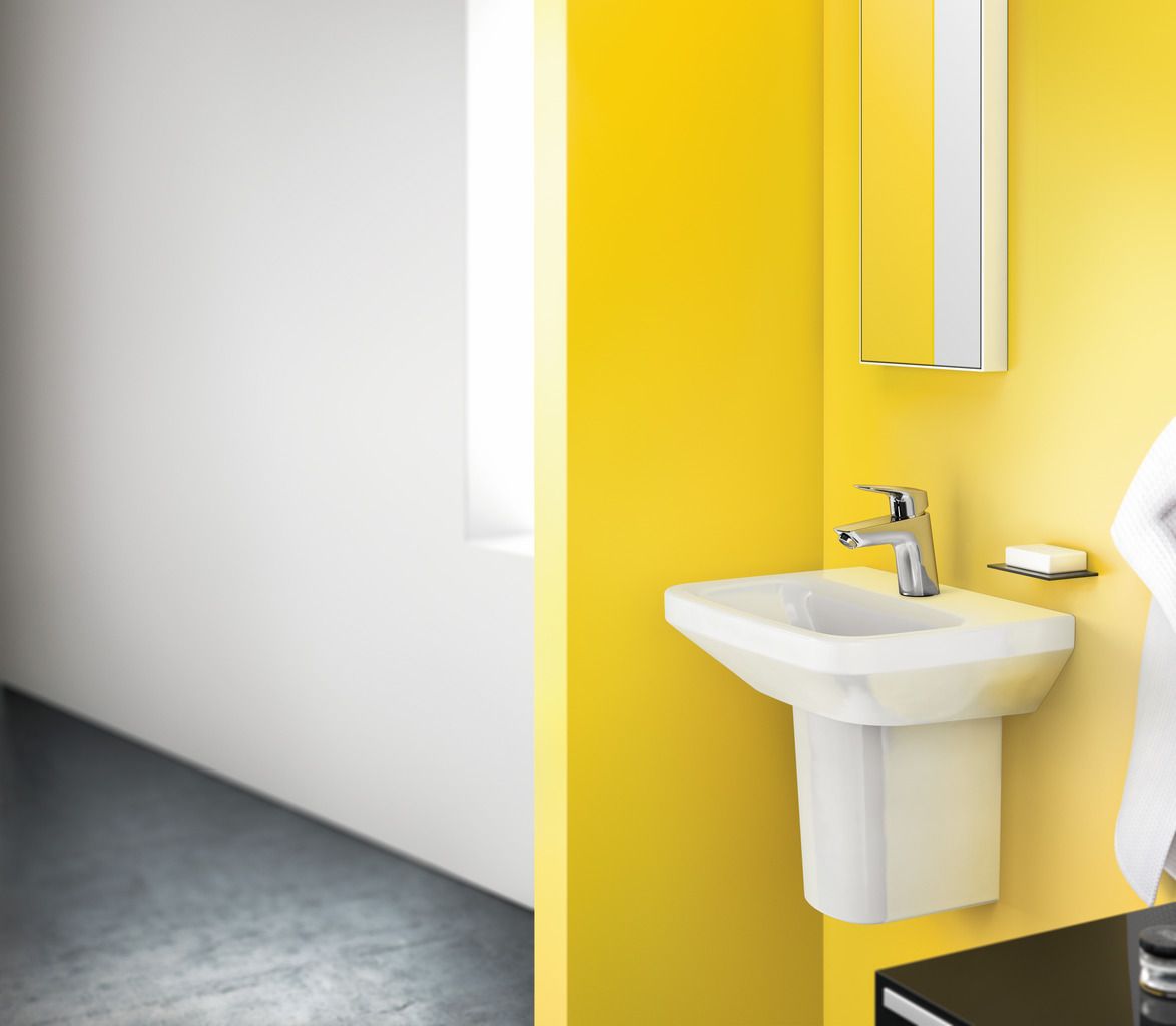 hansgrohe Waschtisch-Einhebelmischer Logis 70 CoolStart ohne Ablaufgarnitur, chrom