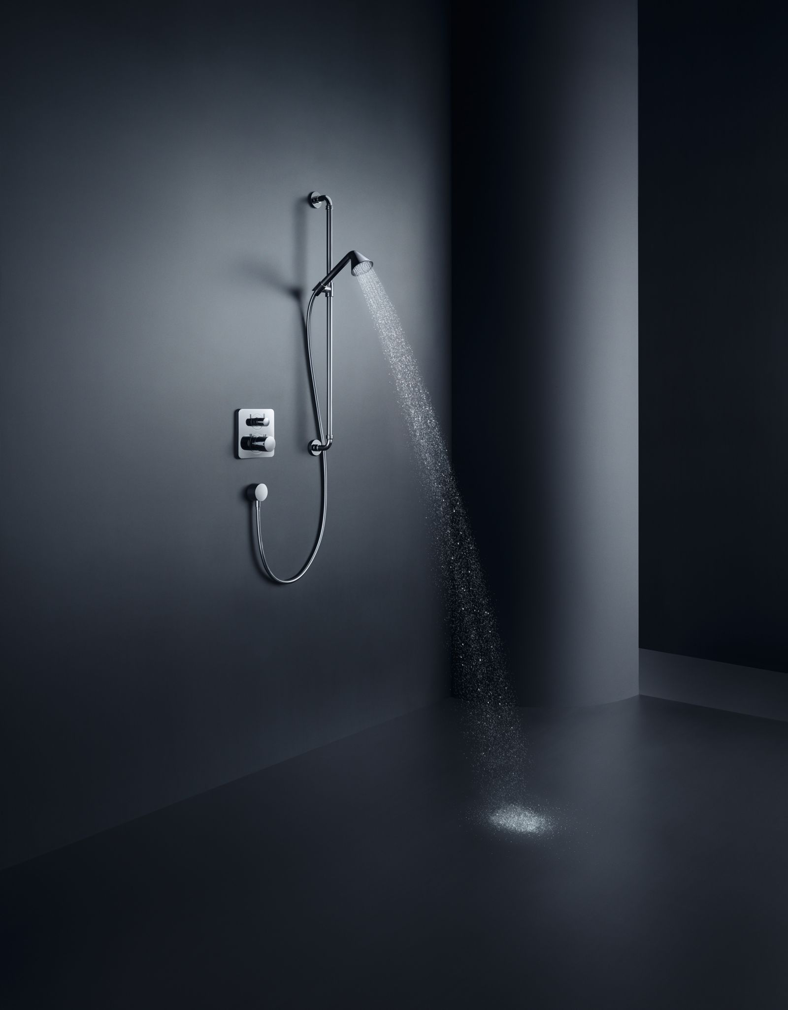 hansgrohe Schlauchanschluss Axor rund, mit Rückflussverhinderer, chrom