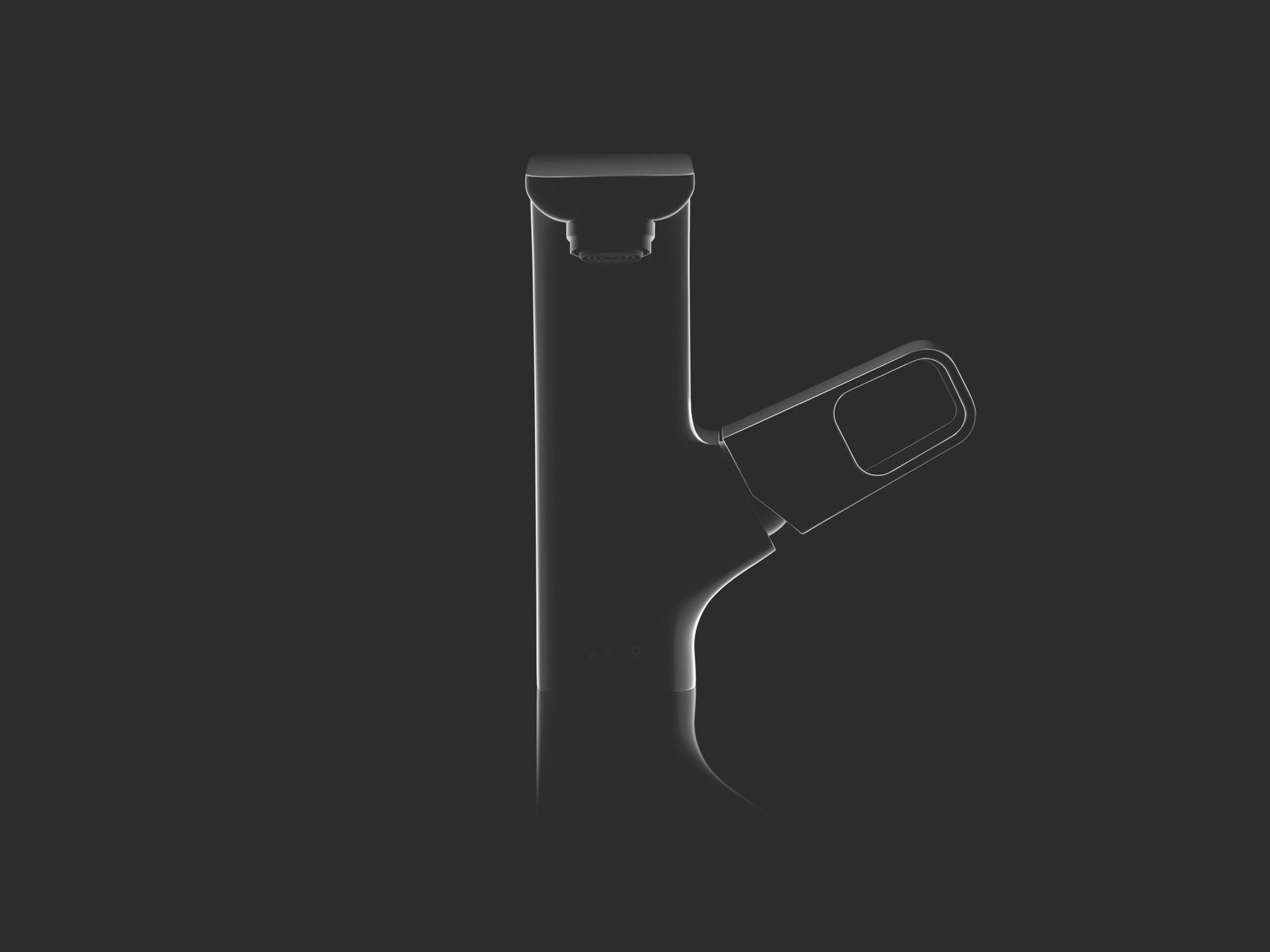 hansgrohe Waschtisch-Einhebelmischer 130 Axor Urquiola Ausladung 139mm, unverschließbare Ablaufgarnitur, chrom