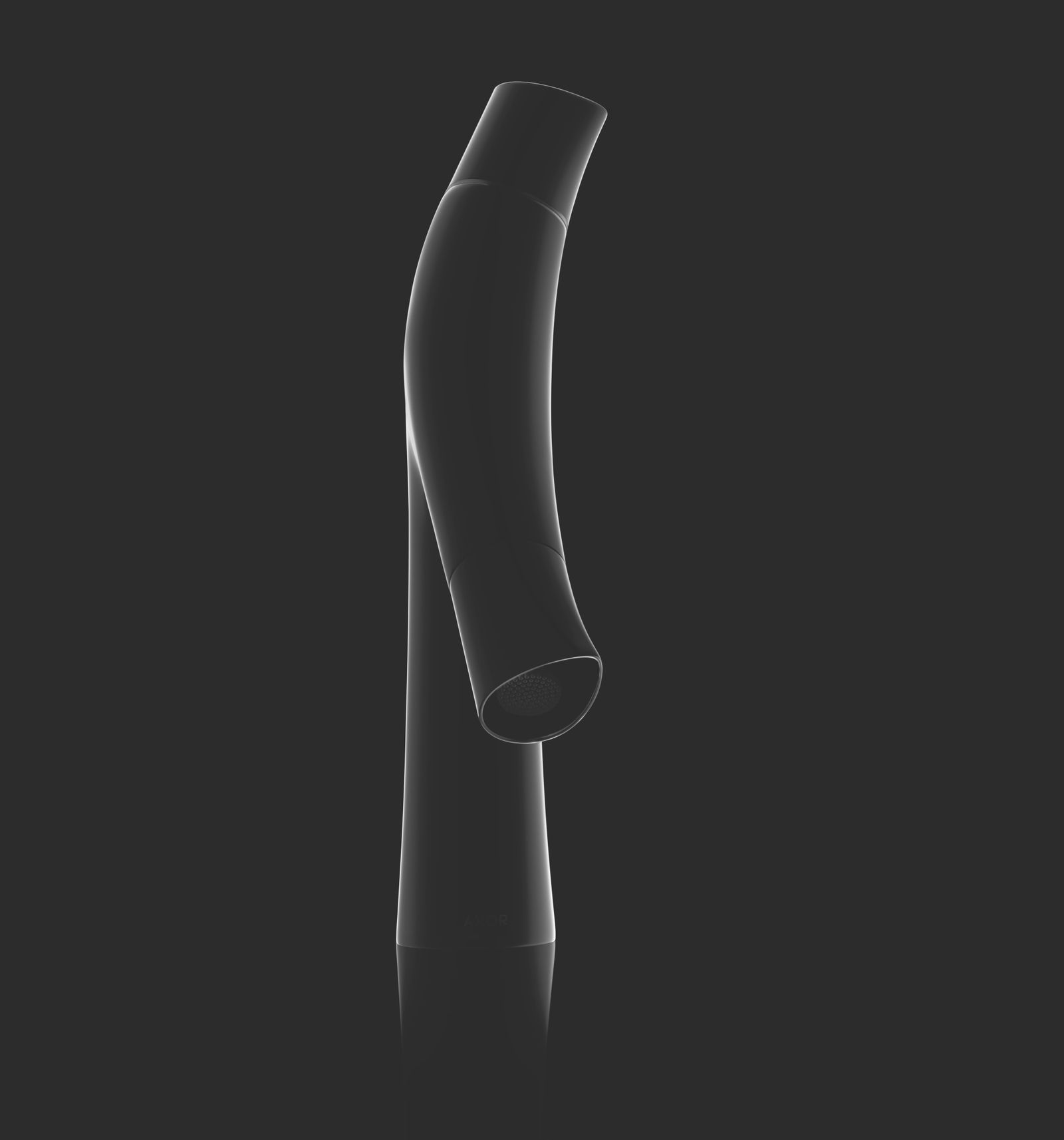 hansgrohe Waschtisch-Zweigriff-Armatur 80 Axor Starck Organic Ausladung 116mm, mit Zugstangen-Ablaufgarnitur, brushed gold optic