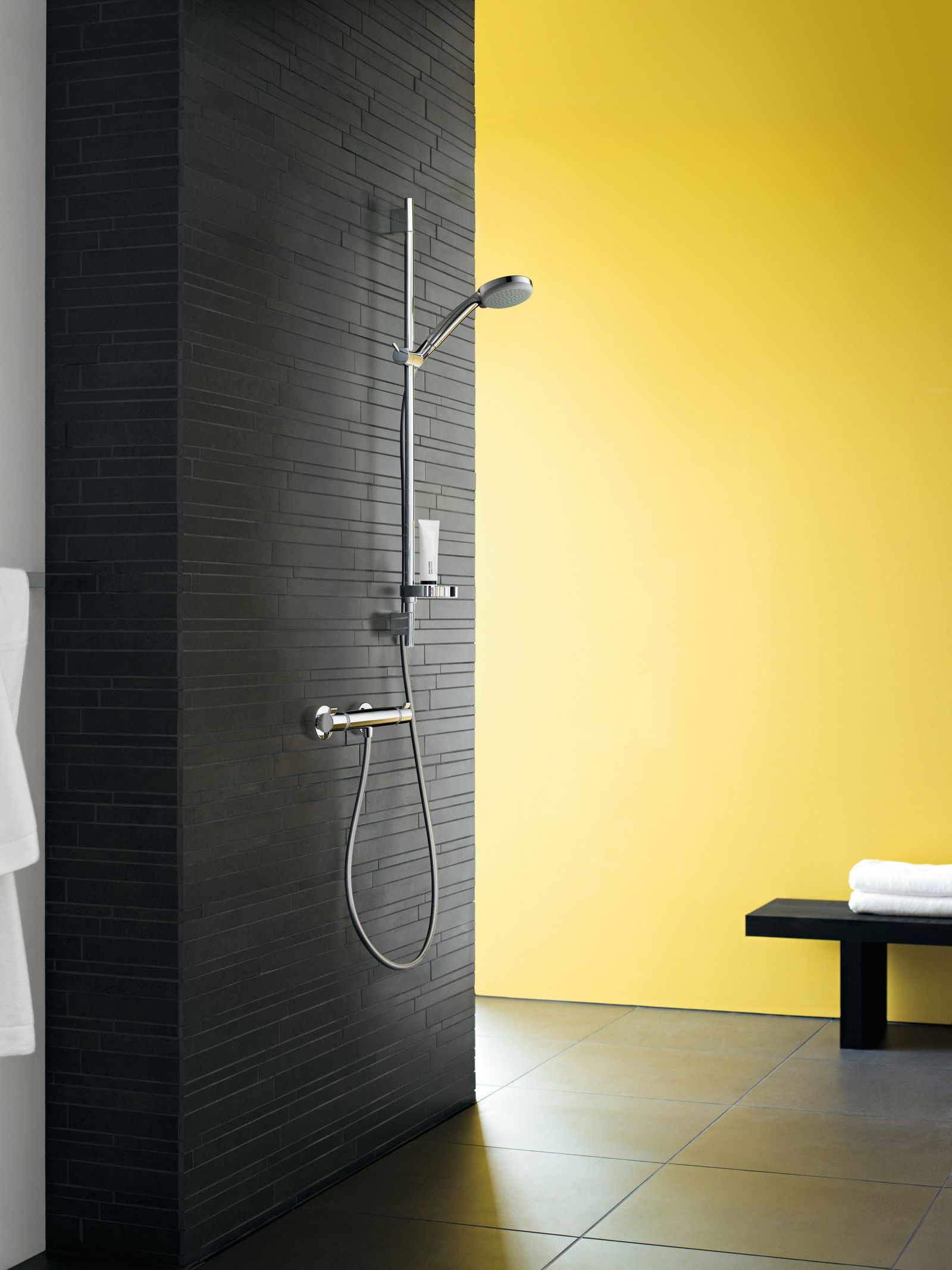 hansgrohe Brausethermostat Ecostat Comfort 304x103mm, AP, 1 Verbraucher, chrom