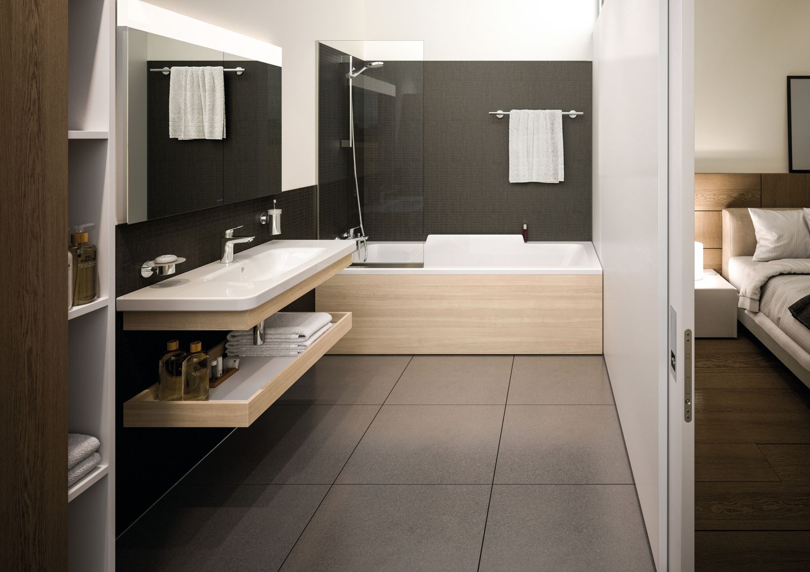 hansgrohe Waschtisch-Einhebelmischer 100 Logis ohne Ablaufgarnitur, chrom