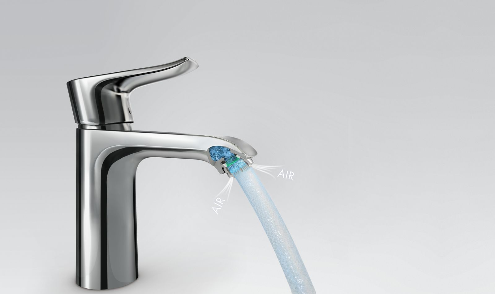 hansgrohe Waschtisch-Einhebelmischer 110 Metris EcoSmart plus ohne Ablaufgarnitur, 3,5 l/min, chrom