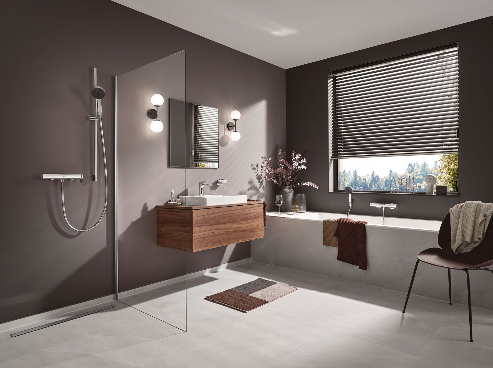 hansgrohe Brause-Einhebelmischer Vivenis AP, 1 Verbraucher, chrom