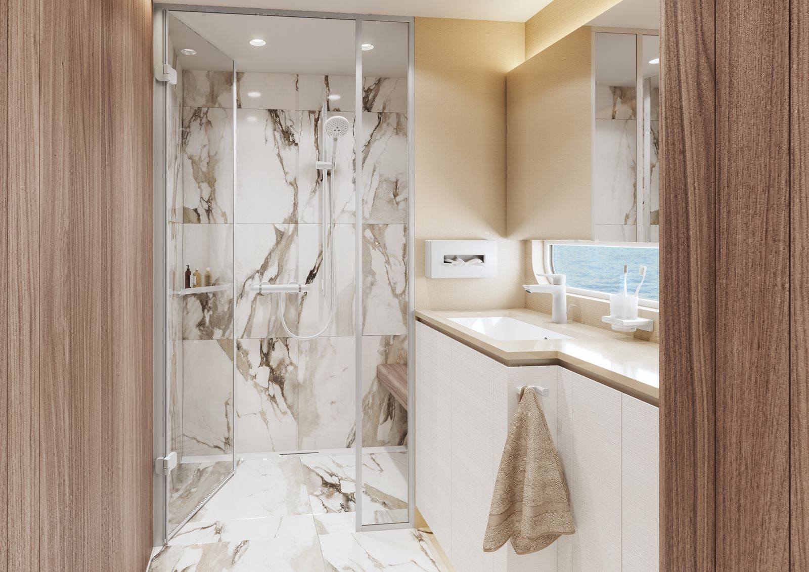 hansgrohe Doppelhaken AddStoris Wandmontage, Metall, mattweiß