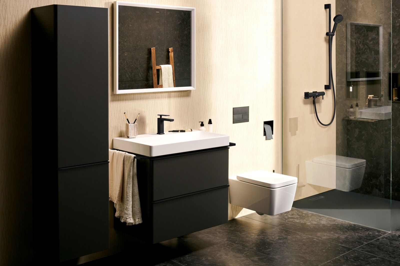 hansgrohe Brauseschlauch Isiflex 1600mm, mattschwarz