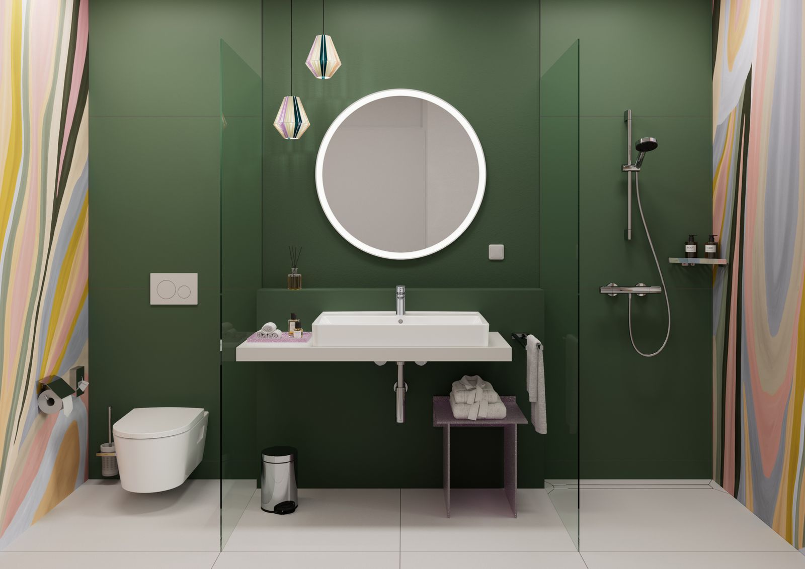 hansgrohe Hygienebeutelspender AddStoris 140x100mm, Wandmontage, chrom