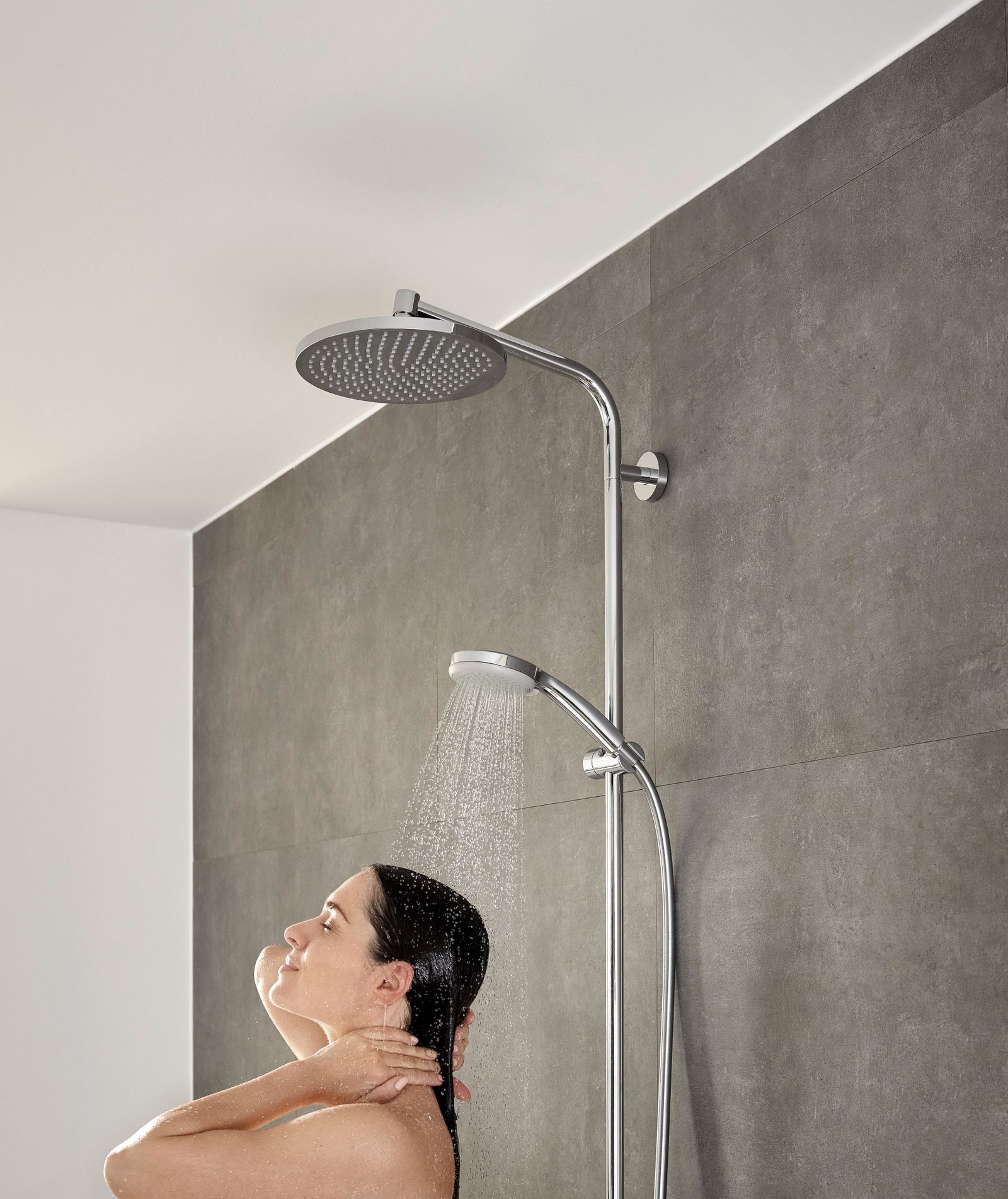 hansgrohe Handbrause Croma 100 Vario Brausekopfgröße 100mm, 18 l/min, chrom