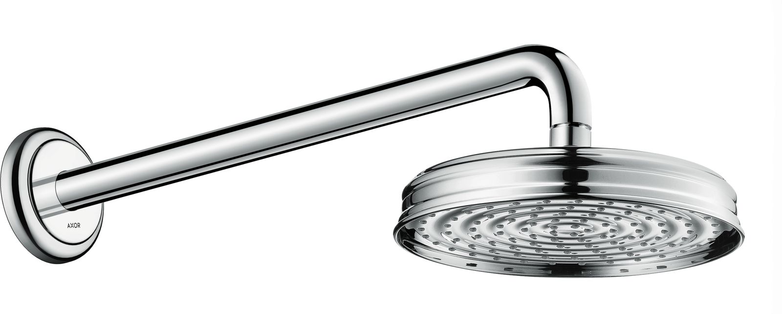 hansgrohe Kopfbrause Axor Montreux Ø 180 mm, brushed gold optic, Decken- oder Wandmontage, 1jet