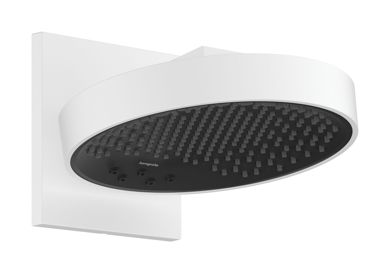 hansgrohe Kopfbrause Rainfinity 250 Ausladung 273mm, 3jet, mit Wandanschluss, mattweiß