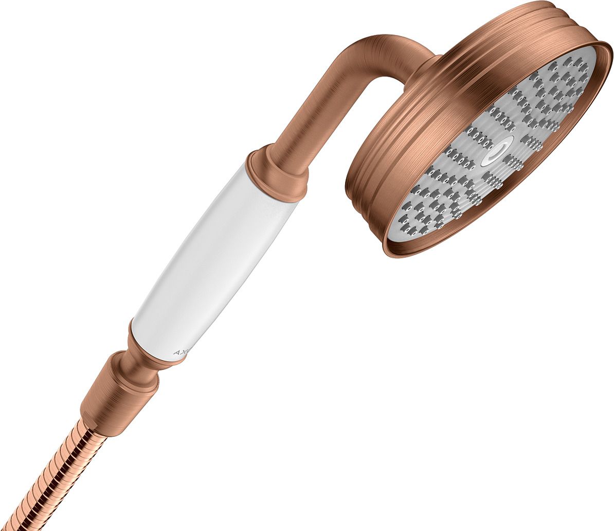 hansgrohe Handbrause Axor Montreux 100mm, 1jet, brushed red gold