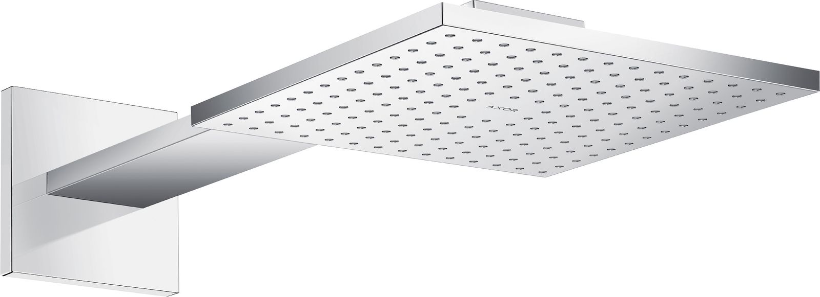 hansgrohe Kopfbrause Axor mit Brausearm, 250x250mm, 2jet, chrom