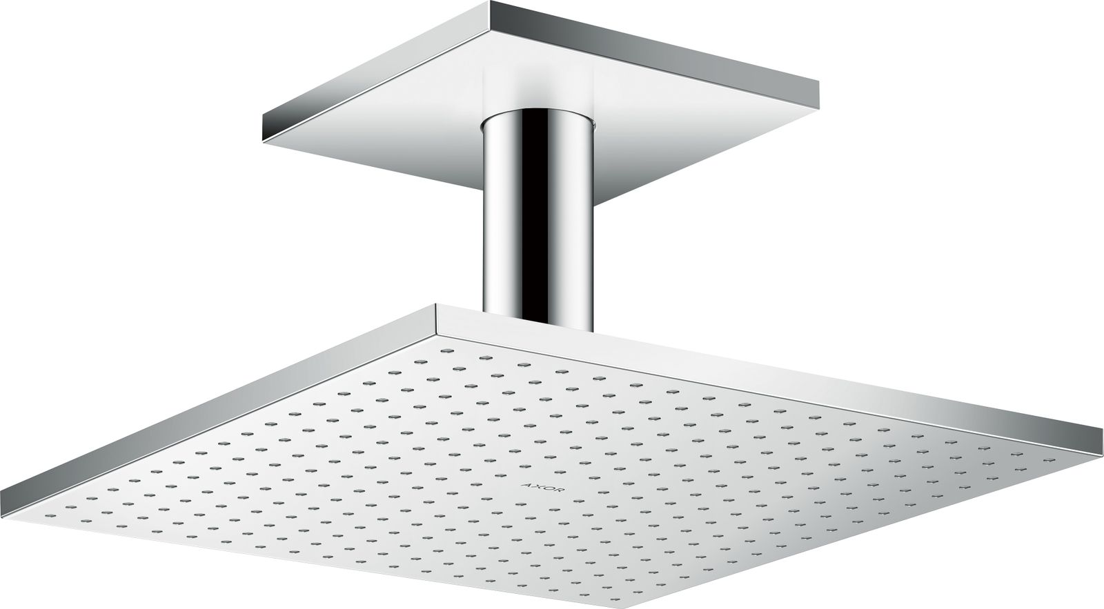 hansgrohe Kopfbrause Axor mit Deckenanschluss, 300x300mm, 1jet, chrom