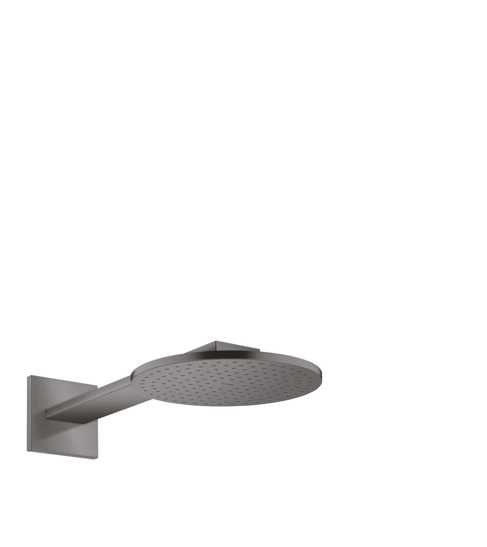 hansgrohe Kopfbrause 250 2jet Axor mit Brausearm, brushed black chrome